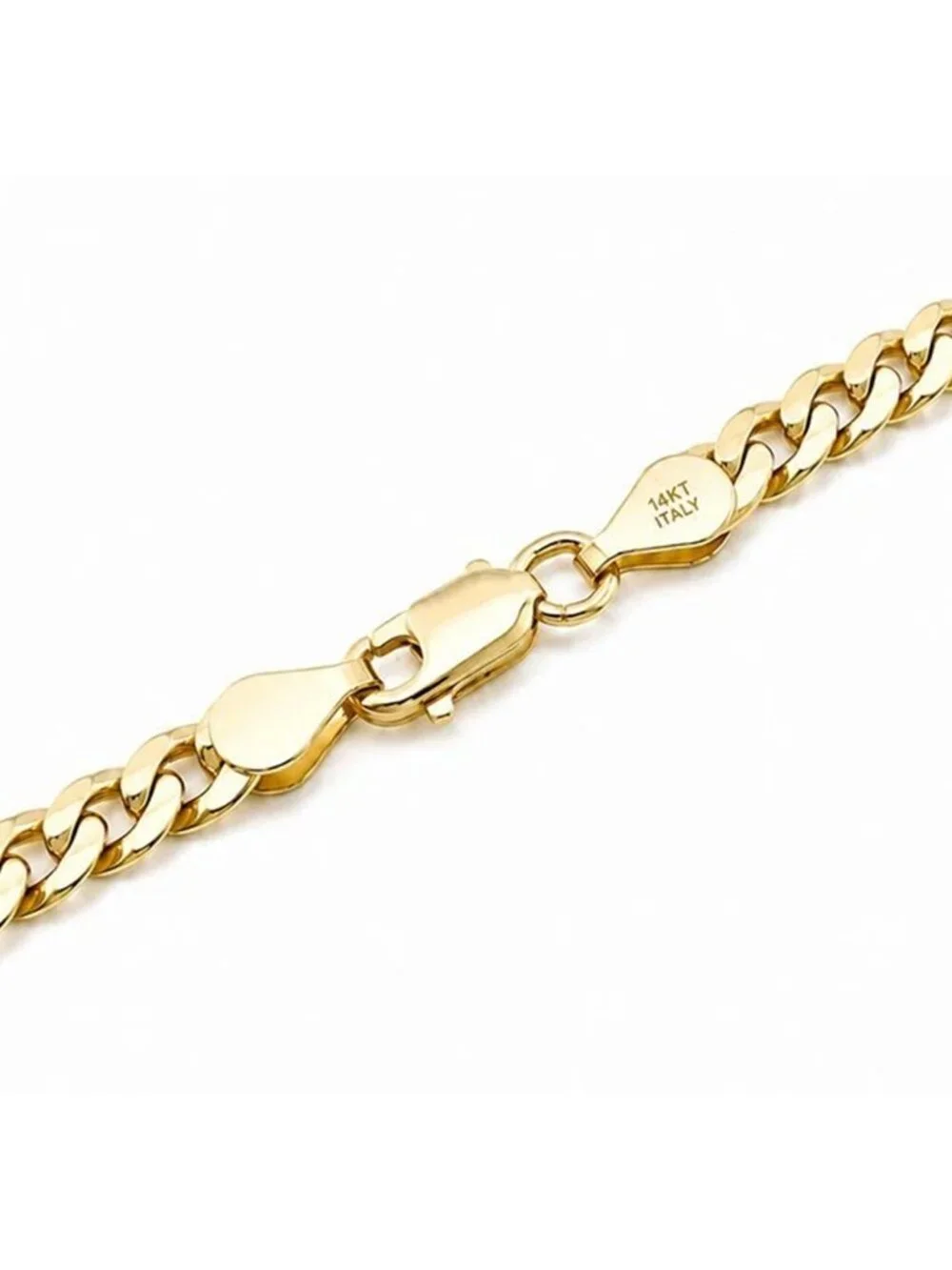 Cuban Chain SOLID 14k Yellow Gold